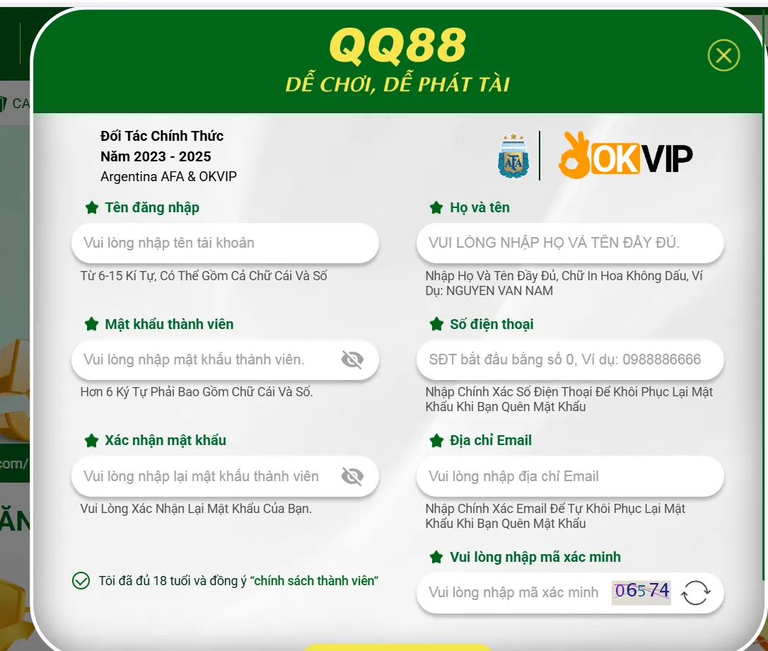 Đăng Ký QQ88 là gì?